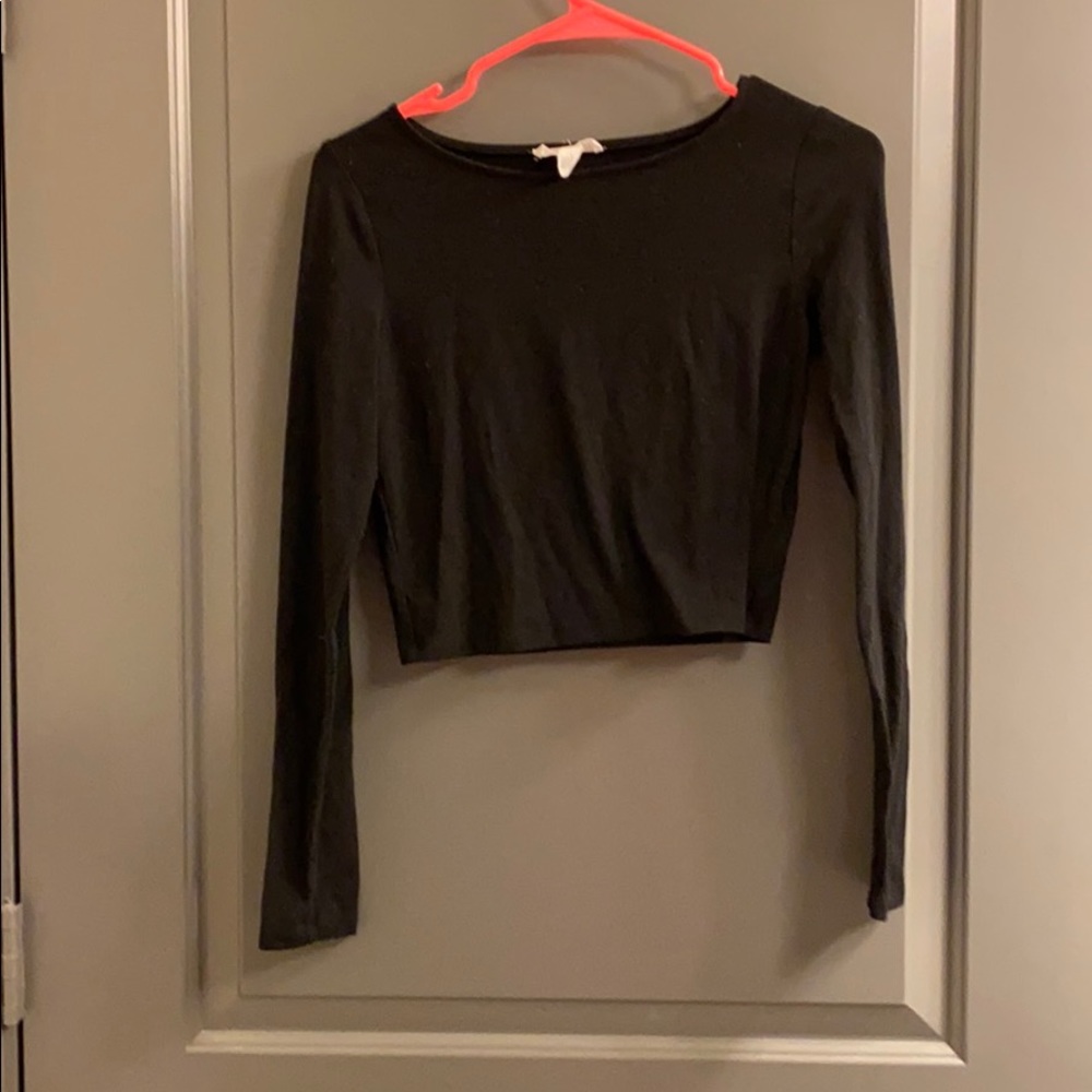 Forever 21 Long Sleeve Crop Top